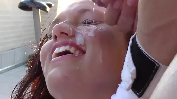 Horny couple is boxing and this teen babe gets fucked hard core