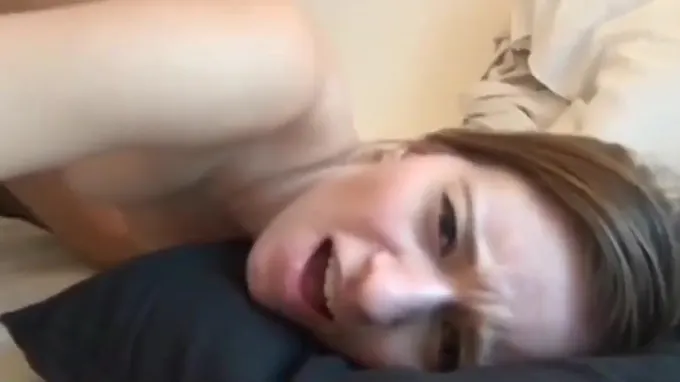 Skinny and young slut in tights gets anal creampie for money