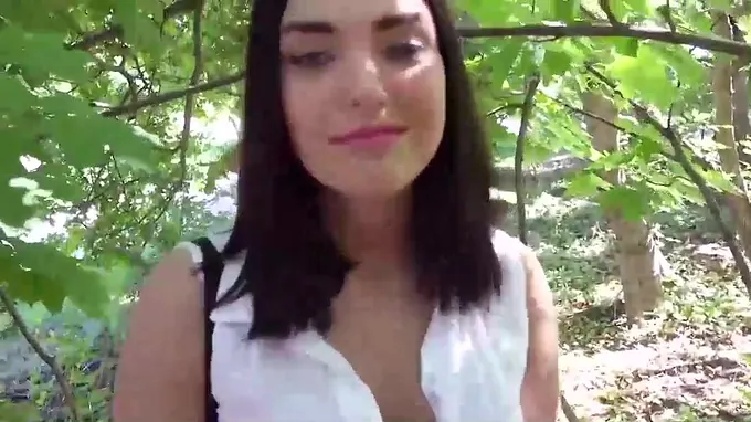 Hot teen picked up for cash and is blowing his massive and tasty fuck stick