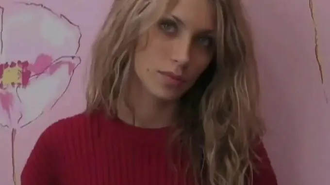 Teen beauty with skinny body and small boobs getting naked on camera