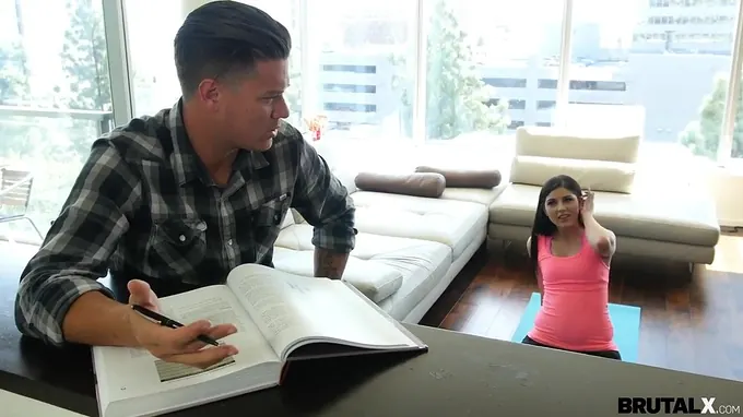 Yoga-liking teeny plumbed tough