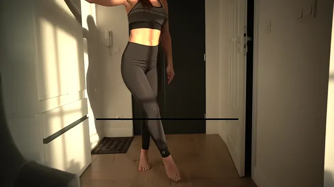 After party with supah-molten young college fitness damsel