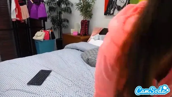 College teenage girly-female with trio boobies gives coochie