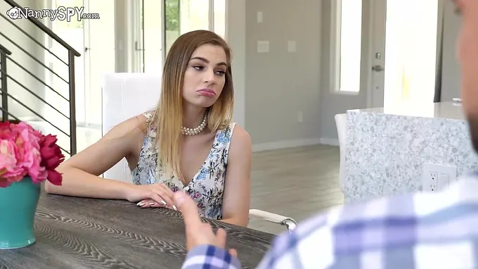 Baby Sitter Caught and Disciplined For Sneaking Gf Into Building