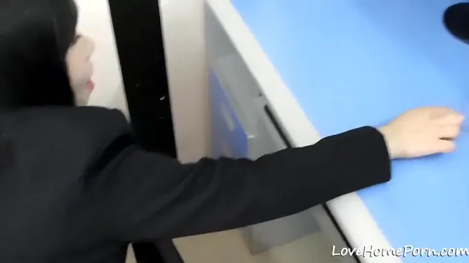 Stellar Japanese Secretary Got Torn Up While At Work