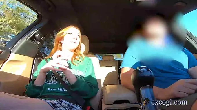 Terrifically Tall 20 yo Crimson-Haired Riley June Loses Her Porno Purity!