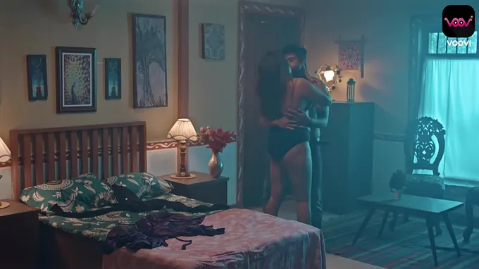 Watch MILF with massive tits and ass in lingerie getting naughty