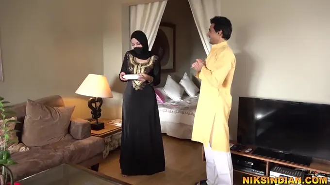 Stepmom Liz Rainbow takes on her Indian stepson's big cock in rough anal action