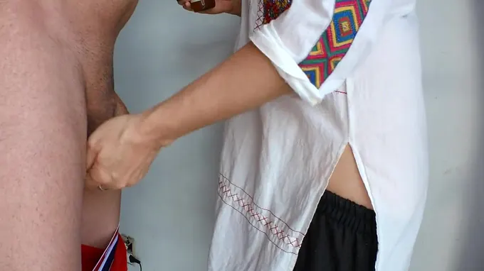 Stepson ravages Indian Bhabhi Poosja in hot POV homemade video