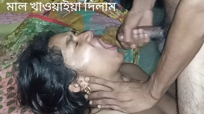 Torrid Desi duo gets nasty with homemade blowage, tossing salad, and gulping spunk