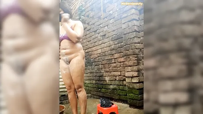 Desi Bhabi Bathtub gets super-hot with her step-sista Mature & her well-dangled figure in part-2 of the Indian-