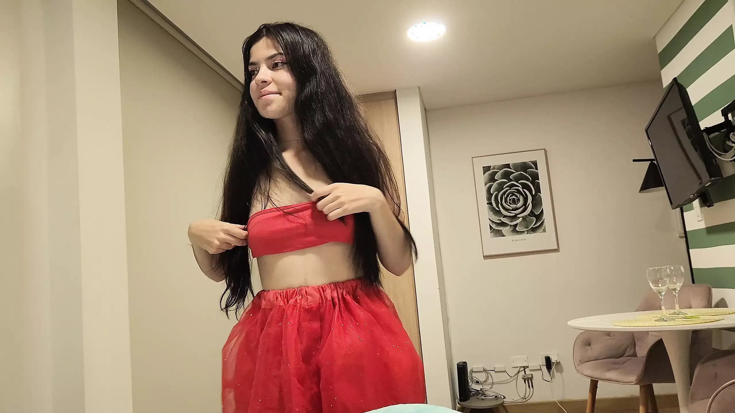 Daughter-in-law gets a taste of her step-dad's huge meatpipe while ...