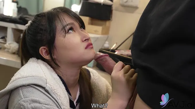 See as Minnie, the Japanese teenager, takes on a uniformed man in rear end-fashion activity and gets plumbed in every slot