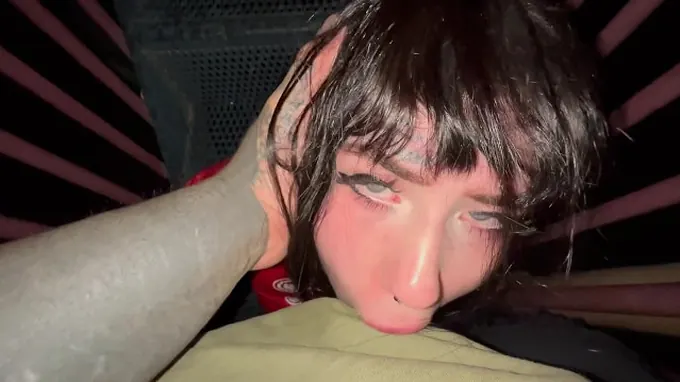 Kitten K gets her butt pounded outdoors and packed with super-steamy cum