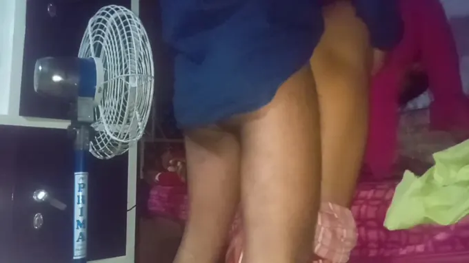 Observe pornographic star sex industry star get her taut culo penetrated in doggy style by her Indian beau