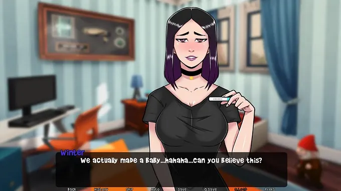 MissKitty2K's pregnancy test - Dawn of Malice (Whiteleaf Studio) - #43 - Asian MUMMY gets a internal cumshot
