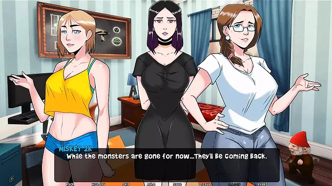 MissKitty2K and her light-haired wifey cheat on their hubbies and get boinked rock hard in a warm animation 3some