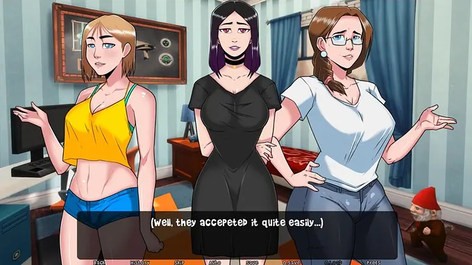 MissKitty2K and her light-haired wifey cheat on their hubbies and get boinked rock hard in a warm animation 3some