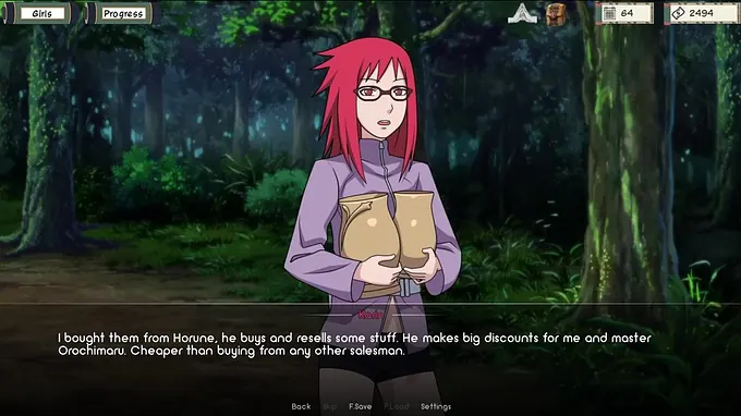 LoveSky San69's Naruto - Kunoichi Trainer (Part 20) Gets Rock hard & Caught in the action!