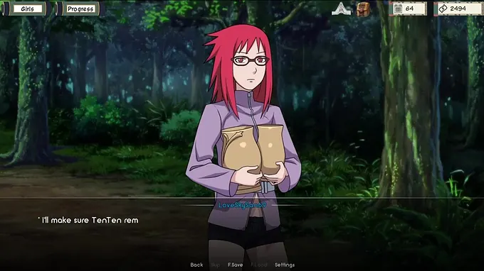 LoveSky San69's Naruto - Kunoichi Trainer (Part 20) Gets Rock hard & Caught in the action!