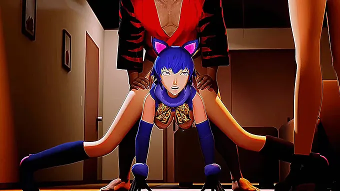 Super-naughty anime manga porn featuring insane sisters, who can't fight back getting their cock-squeezing cootchies boinked by a banana!