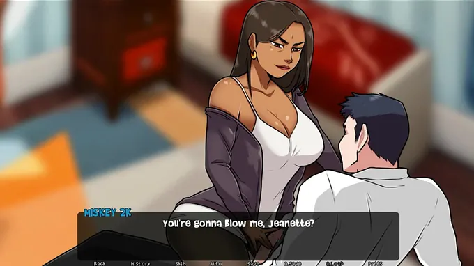 MissKitty2K's Glamour Toon Bang-out Story: A Lecturer's Oral Abilities - A Solo 3 way with Towheaded and Brun