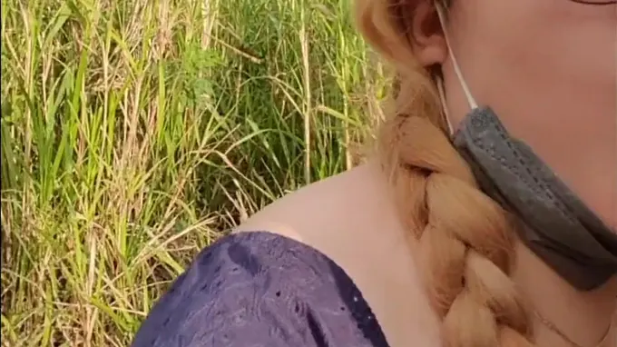 Witness this super-hot Japanese stepsister get dared by her mature spouse and take a warm flow on the outdoor sofa