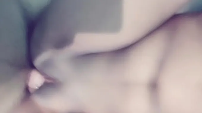 Observe this taut village housewife get both crevasses opened up broad by a rock-hard pummel