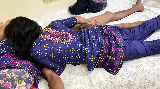 Desi stunner cheats on hubby with step-brother-in-law and gets her donk pummeled rock hard in the room