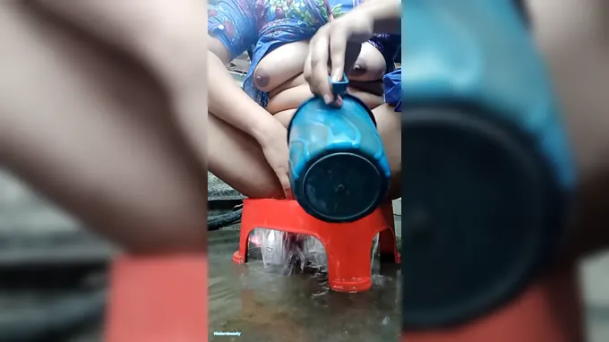 See Virgin, a molten Desi chick, get her cherry beaver romped in a super-fucking-hot doll bath act