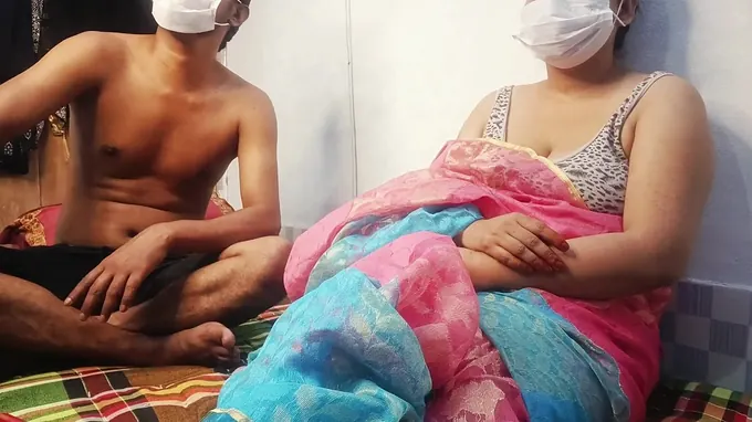 Sloppy Indian Desi Aunty gets her dirty talk and hook-up-crammed apartment fix in a bangla-fueled talk