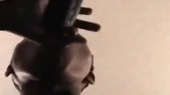 Black troublemaker with a slender framework gets a facial cumshot and a firm stiffy