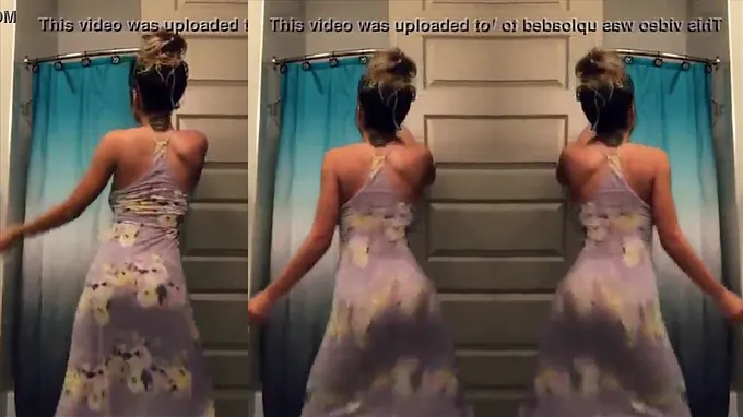 Slim Ample Butt Teenager Dress in a Thick Bootied Sundress