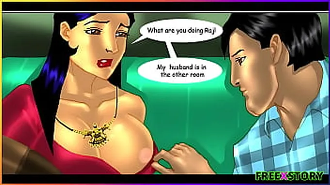 Savita Bhabhi's innocence-violating escapade with a stud - Part 1