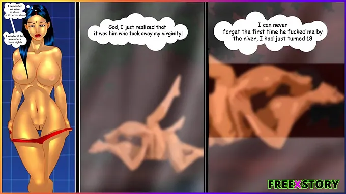 Savita Bhabhi's innocence-violating escapade with a stud - Part 1