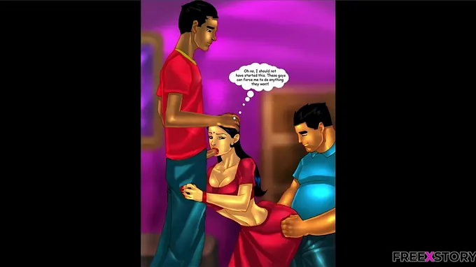 Savita Bhabhi's House guests get dp’d in a super hot three-way