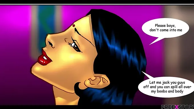 Savita Bhabhi's House guests get dp’d in a super hot three-way