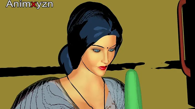 Step step-sister and her Indian step step-brother penetrate Neha Bhabhi for a warm jacking