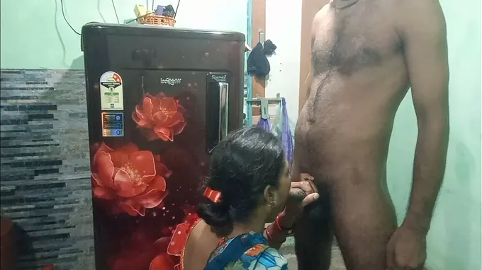 My Indian Bhabhi Kiya Charpai gets her first-ever oral gusto from her brutha-in-law