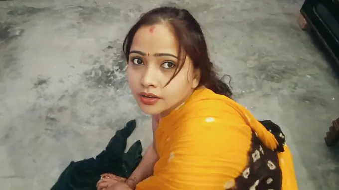 Scorching Desi Bhabhi Kaamwali Bai takes Malik's Pink cigar in every fuck-hole & prays for more!