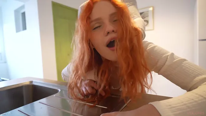 Crazy youthful Indian schoolgirl gets her taut cooter creampied in the kitchen