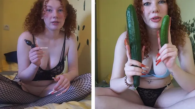 See this legitimate-yr-senior ginger nubile get her fuckholes opened up and spray like never before!