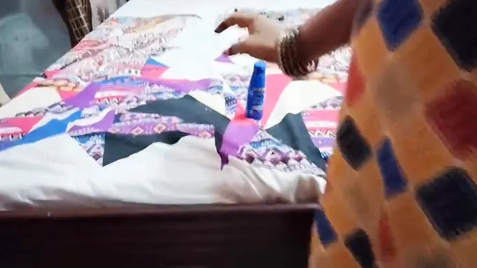 Indian bhabhi Dasi gets ravaged rigid in Hindi audio with new bride