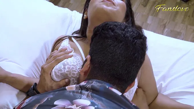 Desperate wifey begs for her hubby's touch - Indian teen sex with big natural tits