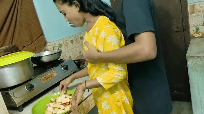 Stepbrother and step sister share couch in motel apartment - hot college action!