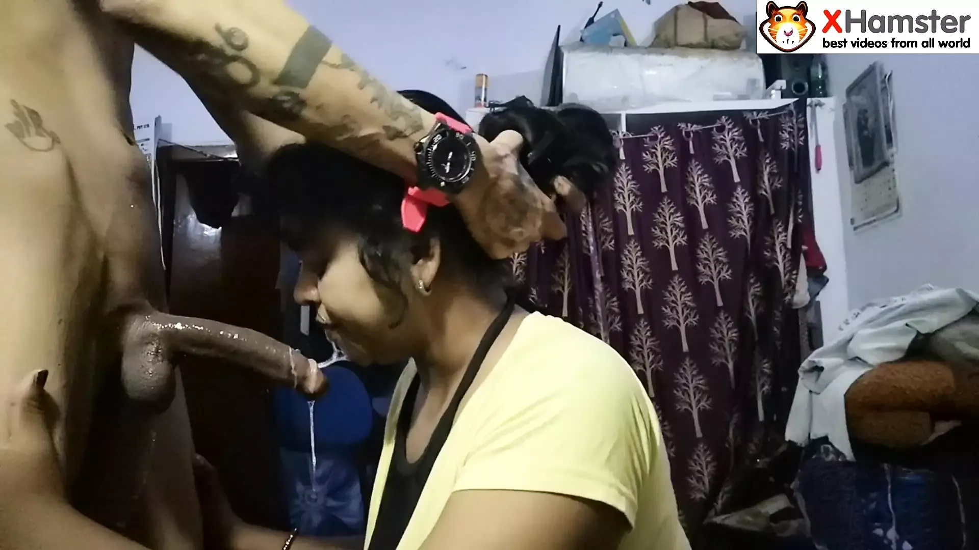 My Indian stepsister gets her face filled with jizm while I see in ...