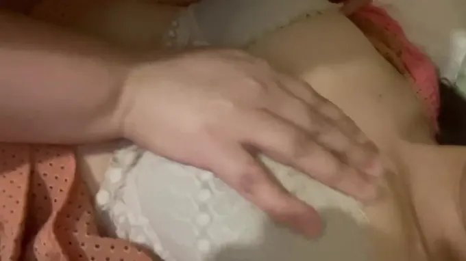 My molten tiny pal can't stand against my tongue and taut cunt, so I taunt her with my ginormous mounds and moist jaws