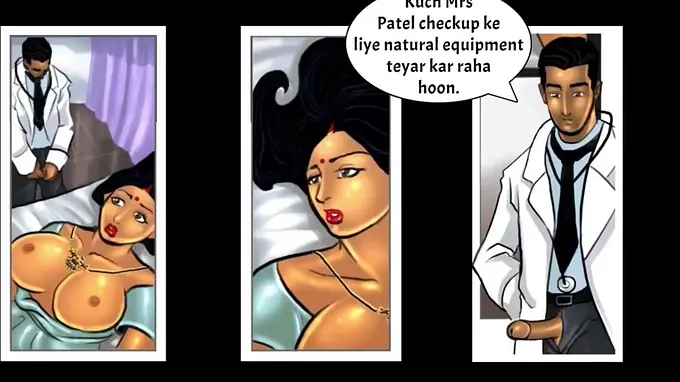 Savi Bhabhi gets her ultra-kinky night with the doctor - Ep-07