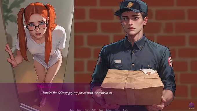 Mila Ai caught her husband bare and getting down & muddy with a delivery stud - 3 DIMENSIONAL Anime Pornography