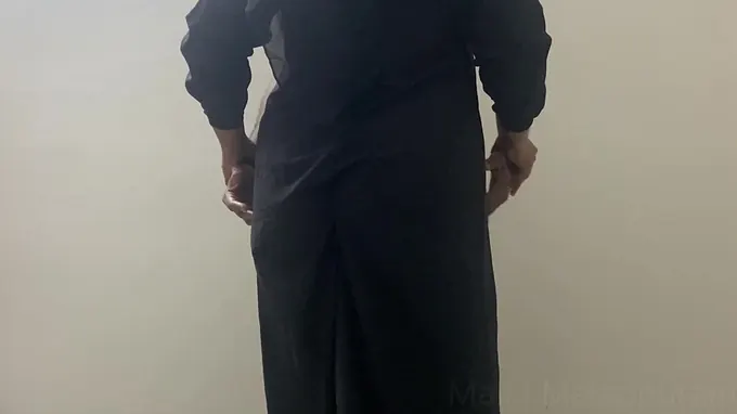 Step-nephew Mallu Kerala & Mallu Malappuram have some joy in the hijab
